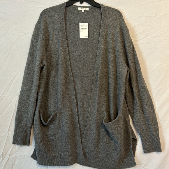 Madewell Sweaters - NWT Madewell Open Front Patch Pocket Cozy Cardigan